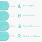 frida baby 3-in-1: nose, nail + ear picker