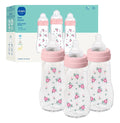 mam premium glass bottle, 3 count