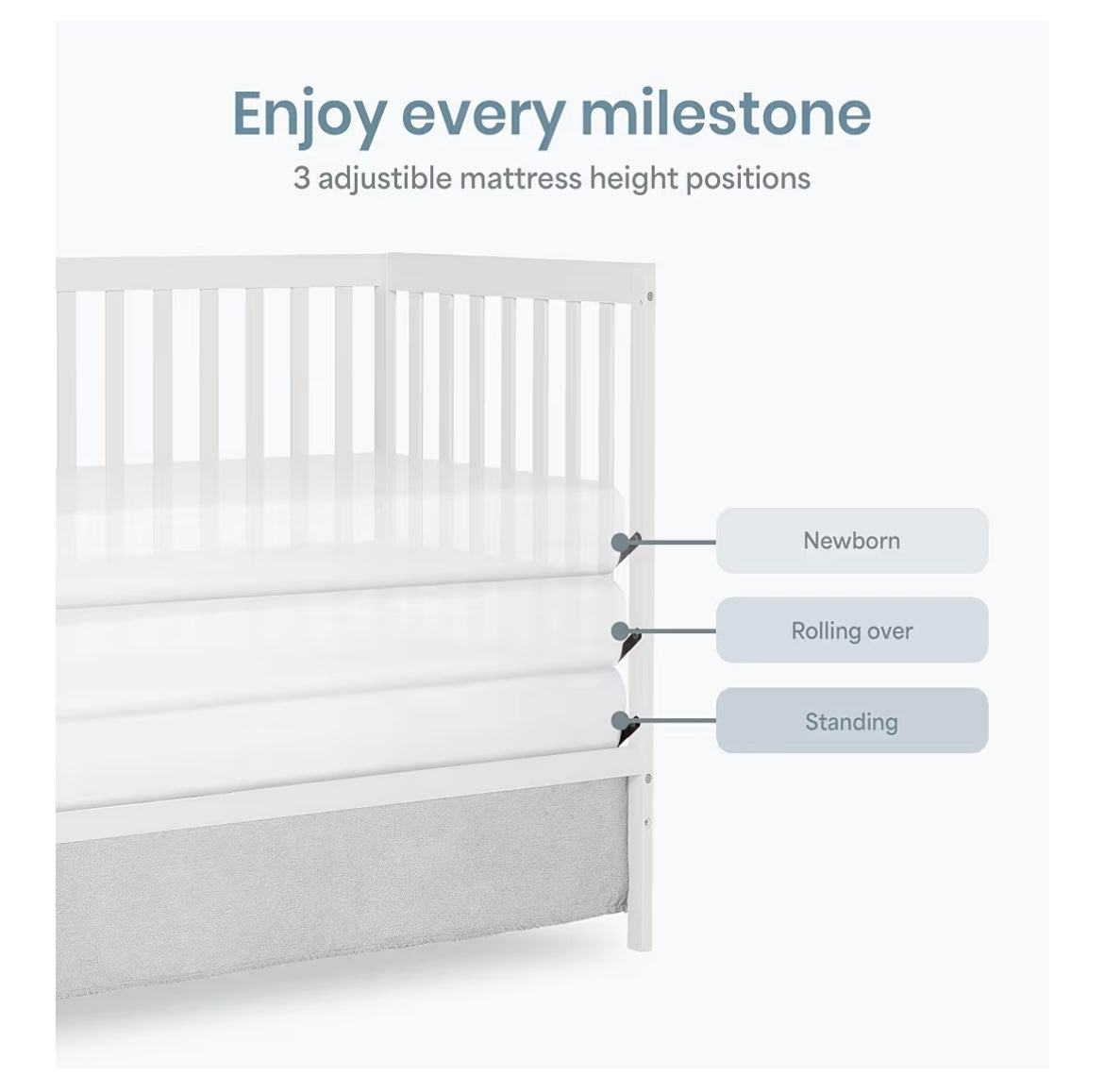 5in1 convertible full-size crib