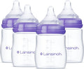 lansinoh baby bottle 4 count