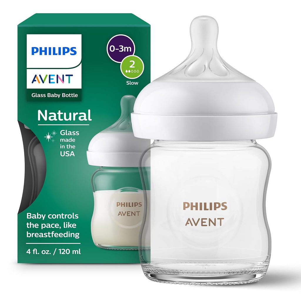 avent glass baby bottle, 1 count