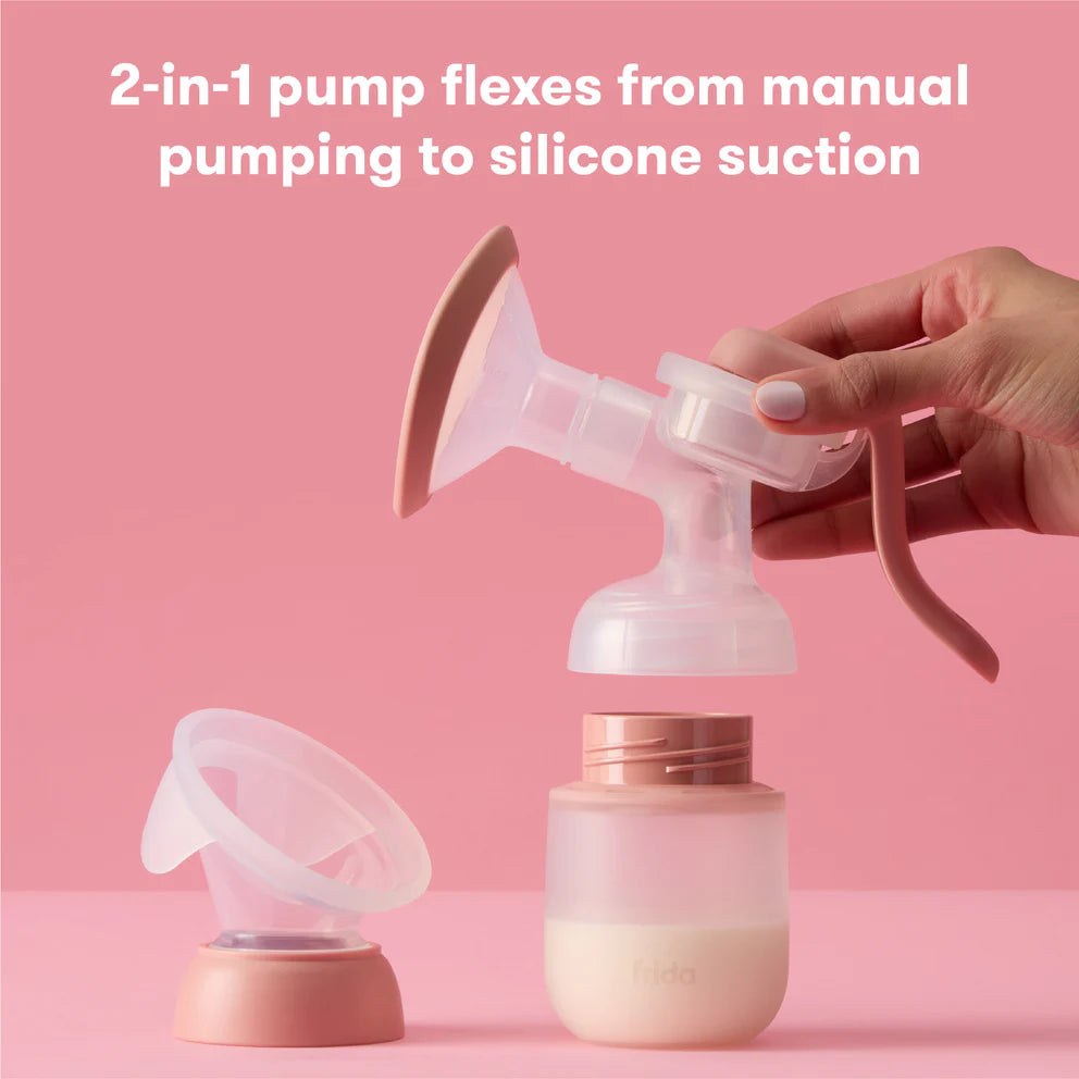 frida mom 2-in-1 manual breast pump