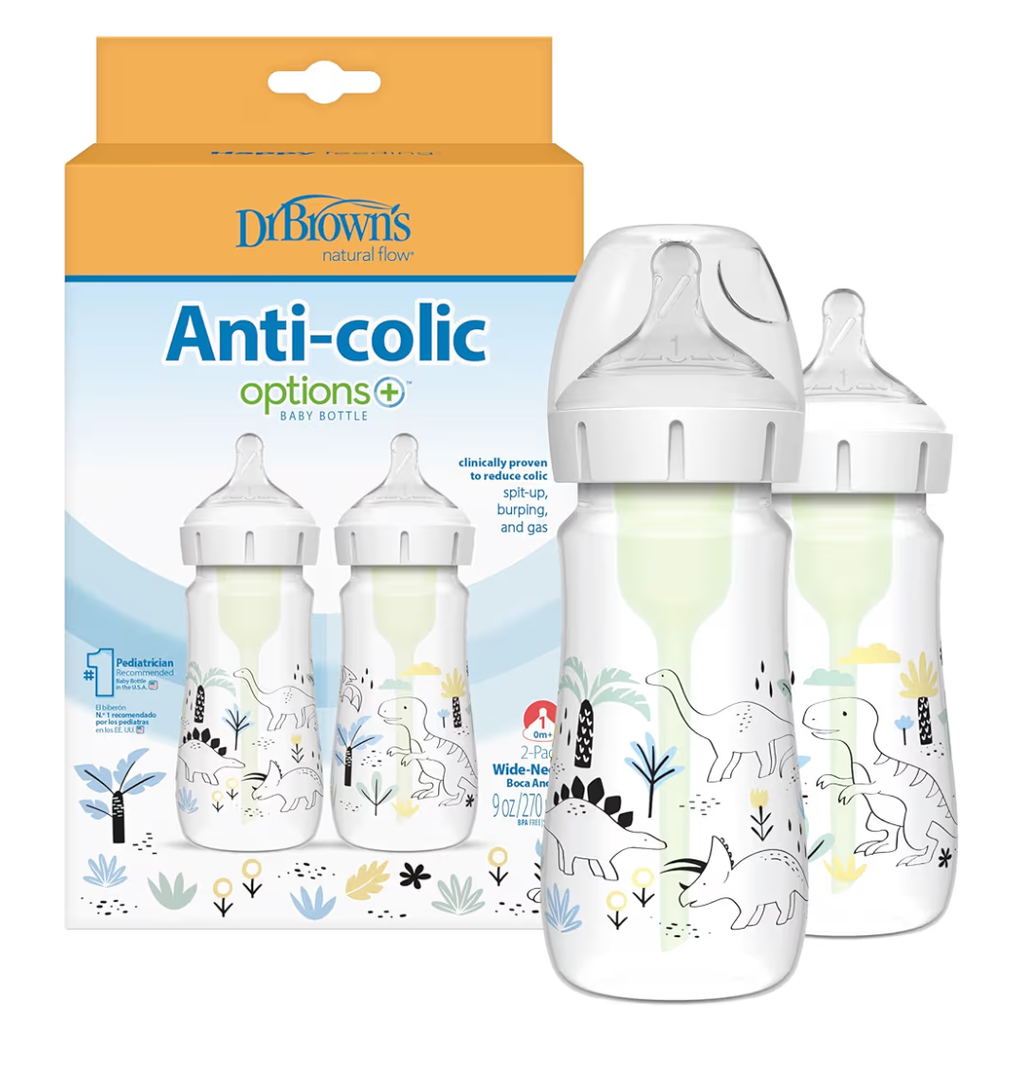 dr. brown anti-colic options bottle  (9oz), 2 count