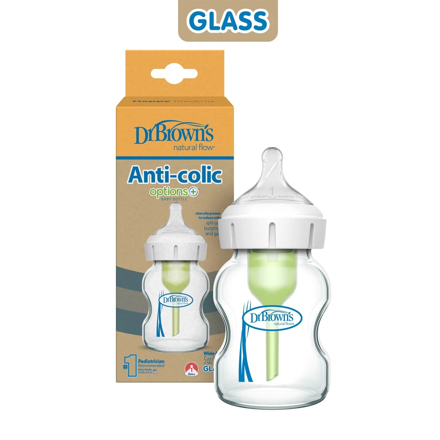 dr. brown anti-colic glass bottle