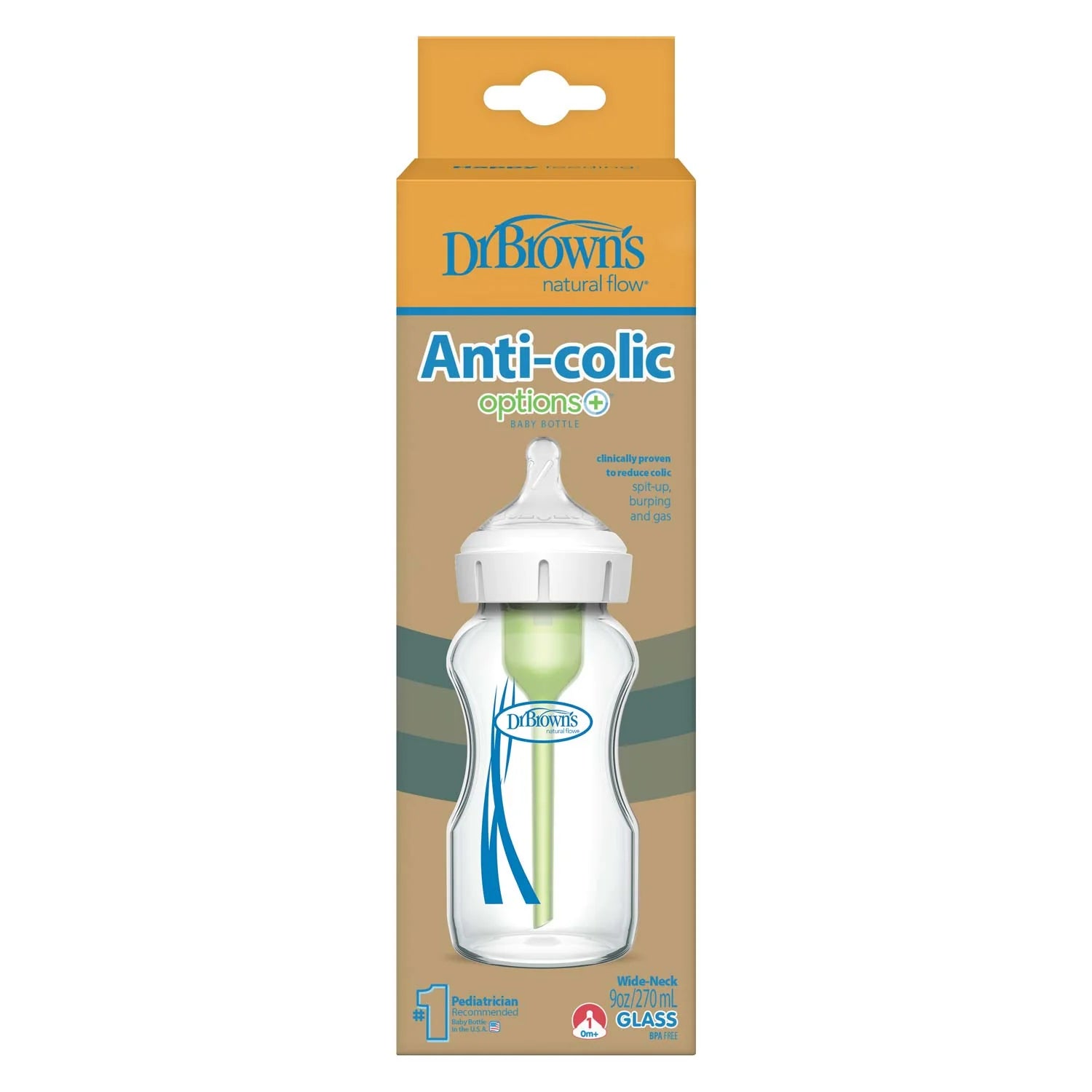 dr. brown anti-colic glass bottle