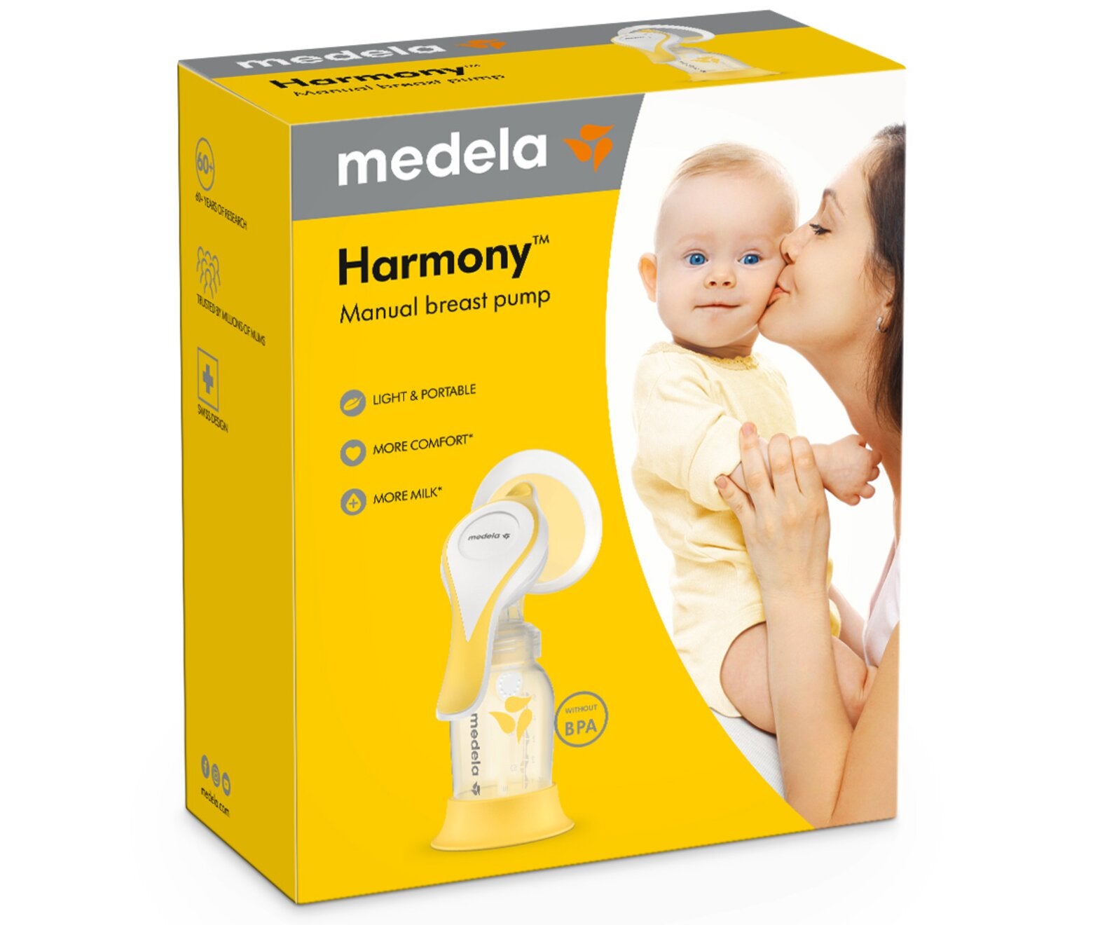 medela harmony manual breast pump