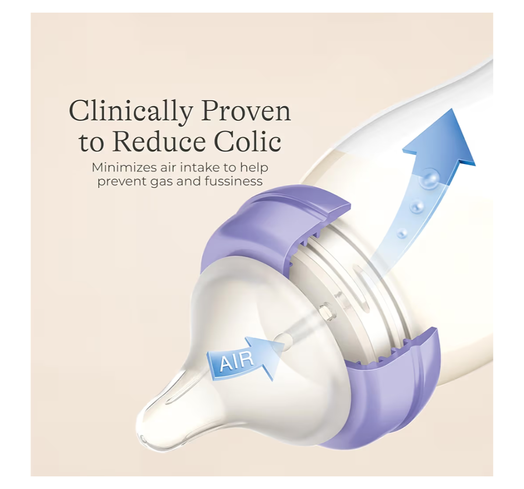 lansinoh anti-colic baby bottle 5oz