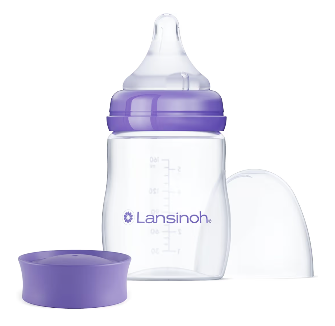 lansinoh anti-colic baby bottle 5oz