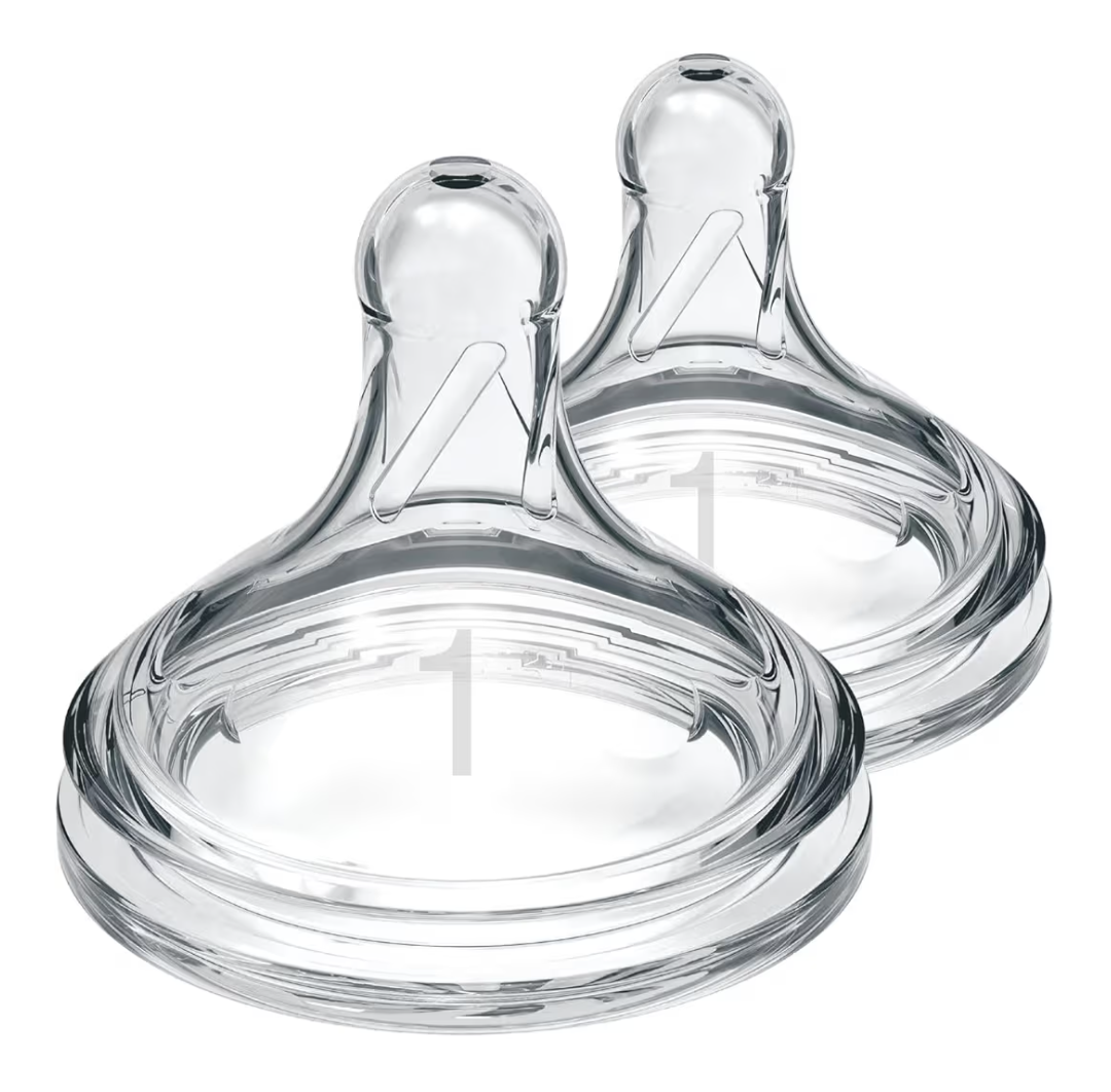 dr brown natural flow wide-neck baby bottle nipple, 2 count
