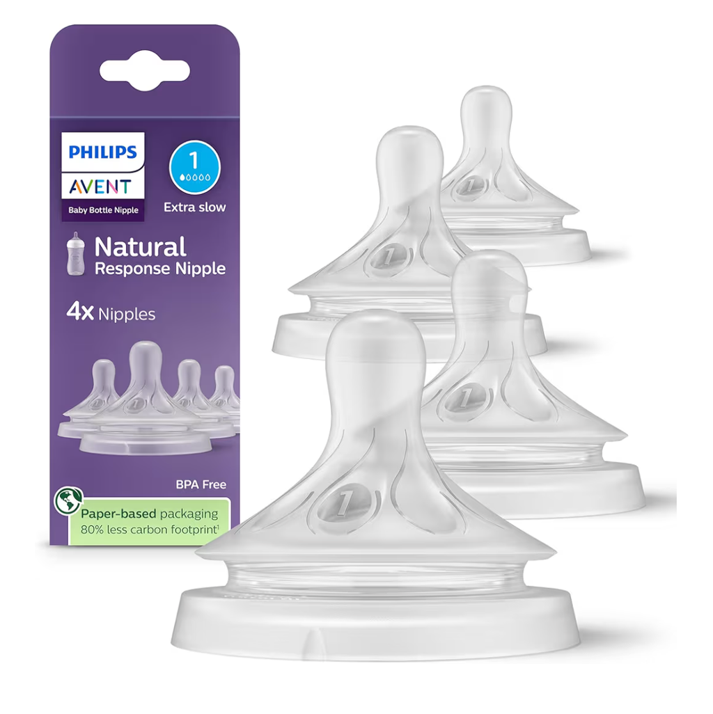 avent natural response nipples, 4 count