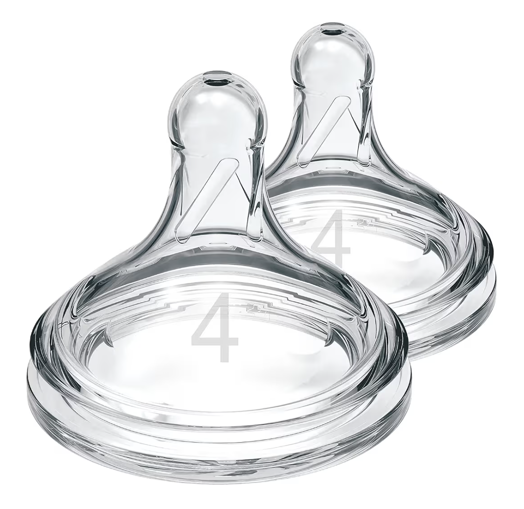 dr brown natural flow wide-neck baby bottle nipple, 2 count