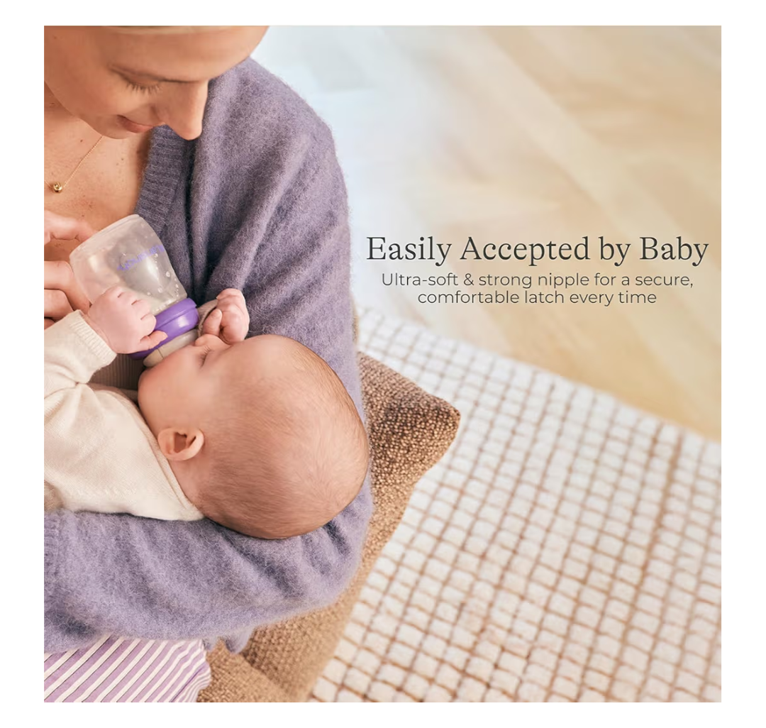 lansinoh anti-colic baby bottle 5oz