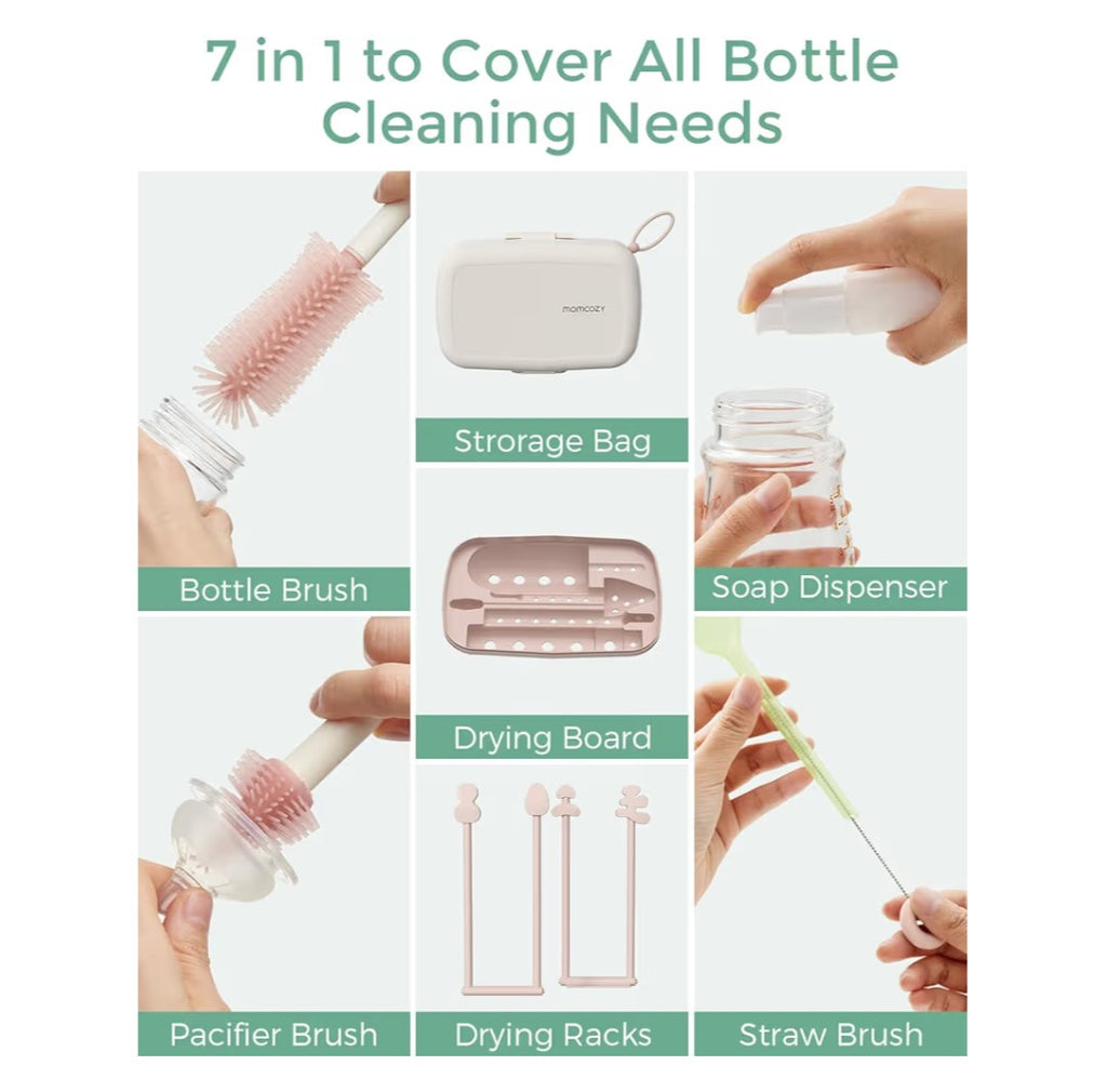 momcozy travel bottle cleaning tool