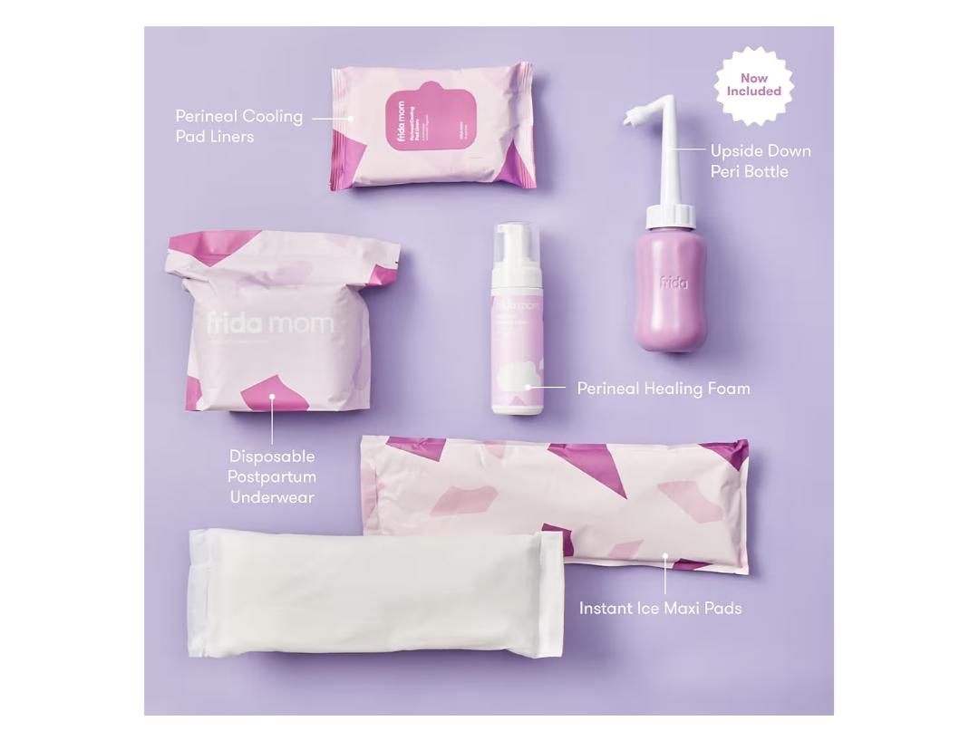 frida mom 11pc postpartum essentials kit gift set