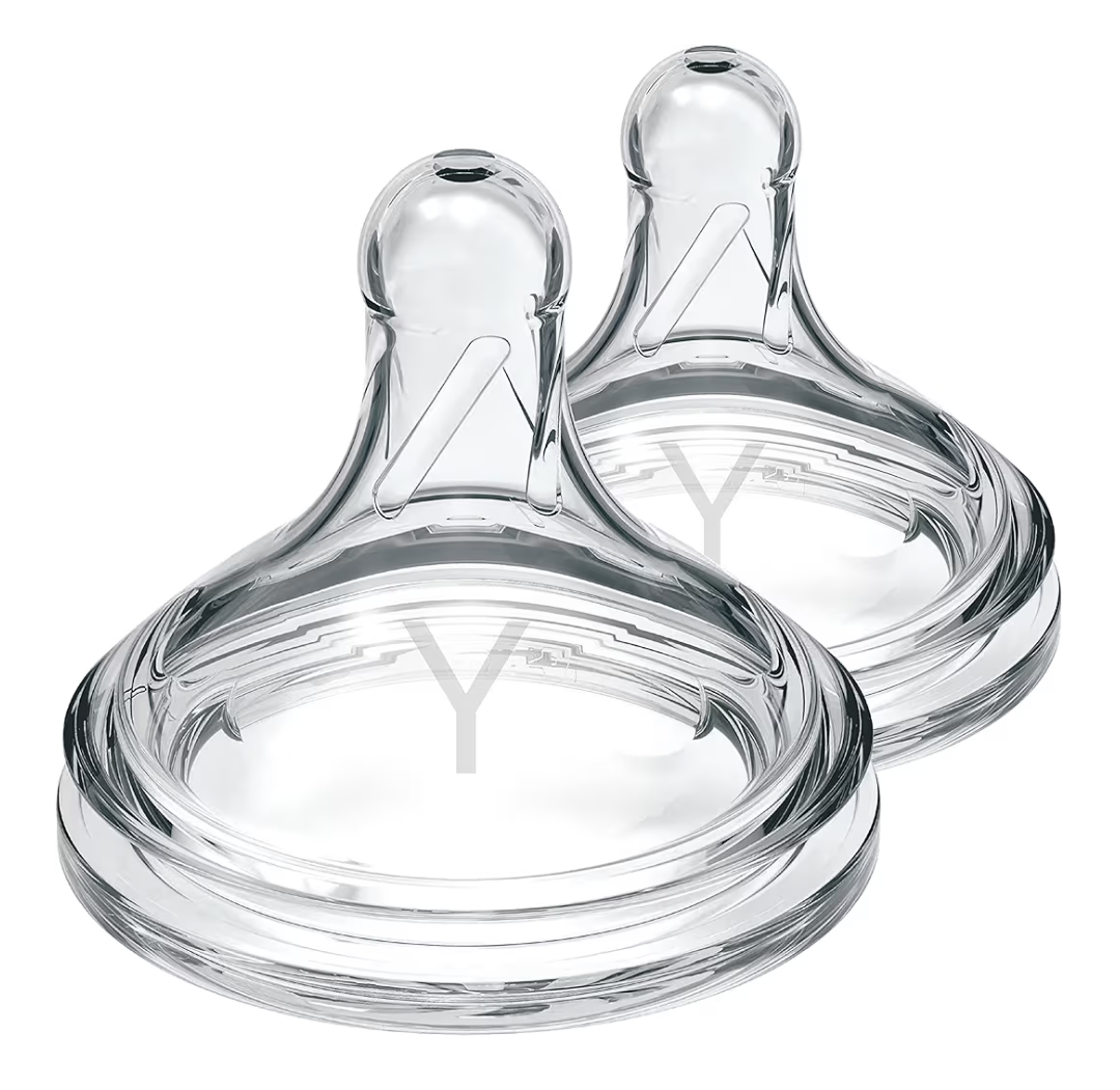 dr brown natural flow wide-neck baby bottle nipple, 2 count